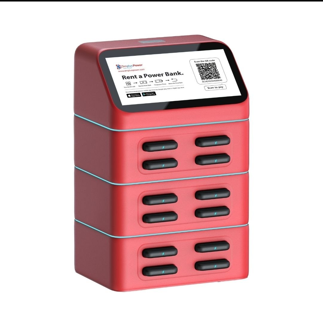 dmpluspower 12 Slot Power Bank Rental Station